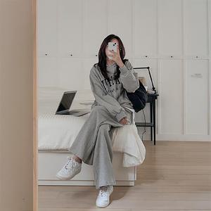 [제작/빅사이즈]이블렛 메인티 후드 트레이닝 SET 제이스타일