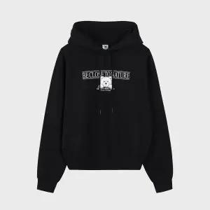 [롯데백화점]프로젝트엠 여성 문베어 플리스 후디 티셔츠 EPE4TH2952