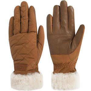 [정품] 어그 UGG 여성 퀼티드 글러브 체스트넛 (100144-CHE)