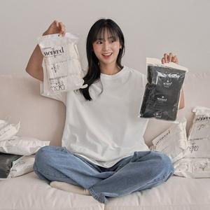 [공구우먼] [제작] [프리미엄 기획] 매일매일 베이직 반팔 티셔츠 세트 80502 빅사이즈여성의류