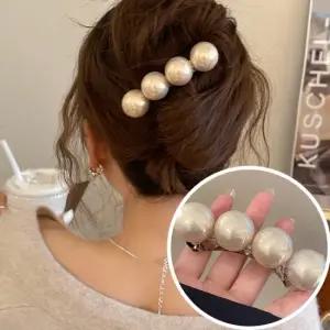 세나르 우아한 큰진주 일자 헤어핀