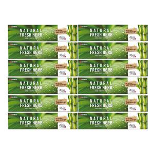 죽염 내추럴 후레쉬 허브 치약 130g 12개