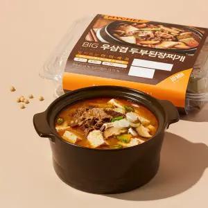 [SSG단독] BIG우삼겹두부된장찌개 635g(2인분)