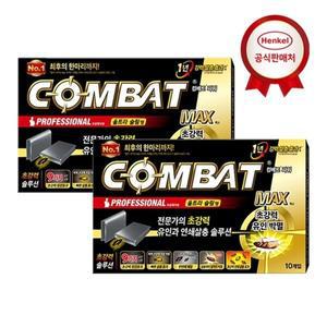[헨켈] 바퀴약 컴배트 맥스 울트라슬림 바퀴용 10p 2개