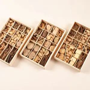 자연나무(종합)16종/DIY/미술/재료/만들기/꾸미기/어린이/초등/돌봄/공예용/공작용/장식/토막/다용도/조형