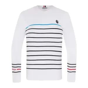 본사) 남성 스트라이트 라운드 니트_BGCFSW003WH_