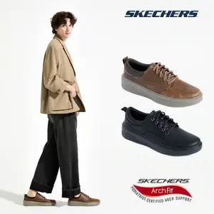 스케쳐스 25FW 최신상 남성용 아치핏 뷰손 소가죽 스니커즈