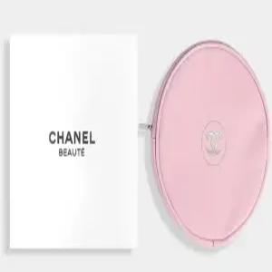 샤넬 뷰티 핑크 원형 파우치/샤넬 뷰티 쇼핑백 포장