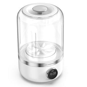 휴대용 세탁기, 무선 미니 세탁기는 작은 세탁물, 양말, 속옷, 옷을 깊숙이 청소합니다. 혼자 사는 생활, 아파트, 호텔, 여행, 캠핑 베이지에 적합합니다