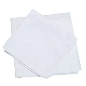 오꿈 염색용손수건 순면60수 무지 흰색천