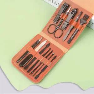 고급 휴대용 손톱 발톱 정리 스텐 가족 손톱깎이 세트