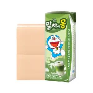 남양 말차에몽 190ml 48팩 멸균우유