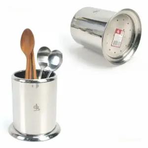 스텐 원형 스탠드 수저통 수저꽂이 105x143cm 6호