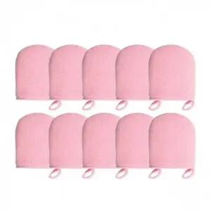 모공클렌징장갑 타올 장갑 극세사 클렌징장갑 10개 타올형