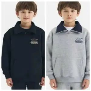 [갤러리아] [아웃도어프로덕츠키즈]기모 반집업 맨투맨셋트OD254IZM05/BPT05_MLG/BLK