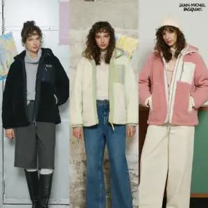 바스키아 25FW 헤비 덤블 배색 플리스 패딩점퍼 1종 여성