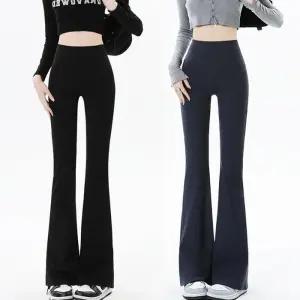 [아우트]남성 스판 레깅스 여성 신축성 나팔 20대