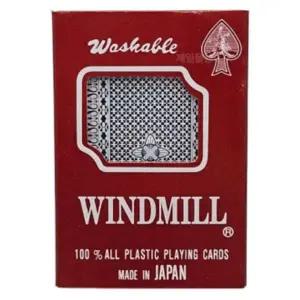 [골드스마일]윈드밀 포커카드 고급 플라스틱 트럼프 카드세트 1개
