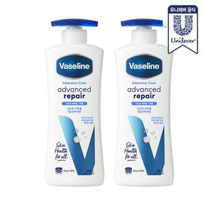 NEW 바세린 바디로션 어드밴스드 400ml 2개
