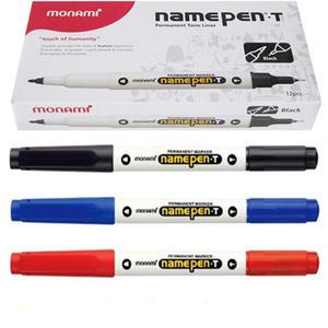 모나미 네임펜 T 양쪽네임펜 1타(12개입)
