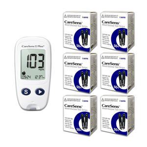 케어센스2 혈당시험지 300매 + 혈당기계 당뇨 검사 D