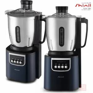 신일 국산 강력모터  4.5L 대용량 스텐믹서기 업소용 식당 믹서기 분쇄기 다지기 커터기 다기능