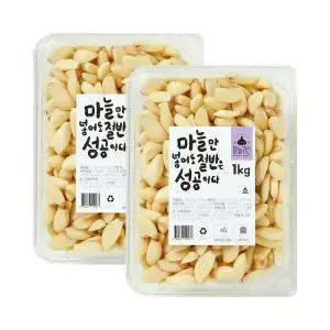 마늘귀신 국산 의성 초신선 깐마늘 2kg (1kg x 2개)