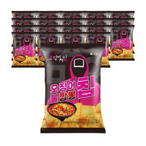 [오징어게임] 오징어 불짬뽕칩 50g x 20개