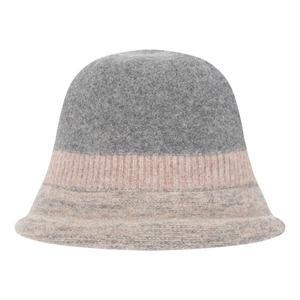 [지센]장식 배색 울 페도라 LAAPNA08_GR
