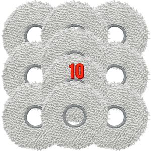 [호환] 로보락 Q revo EdgeC rebo C 로봇청소기 소모품 부품 물걸레 10개