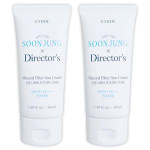 에뛰드 순정 디렉터 무기자차 선크림 50ml 2개