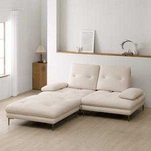 트리플 크럼블 조야 패브릭 스윙 3인+스툴 소파