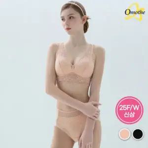 [무료배송+한정특가][25FW신상]오모떼 라벨라 런닝형 플로럴 레이스 브라렛 팬티 2종세트/택일