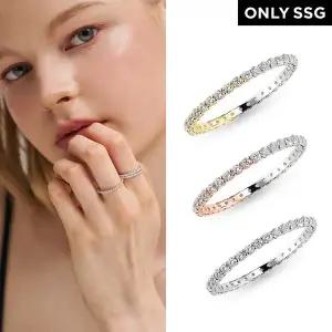 [도로시][LIVE메인][SSG단독] 14k 18k 랩 다이아몬드 이터니티 반지(1.5mm)