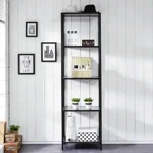 우아미가구 예엘 철제 수납선반 5단