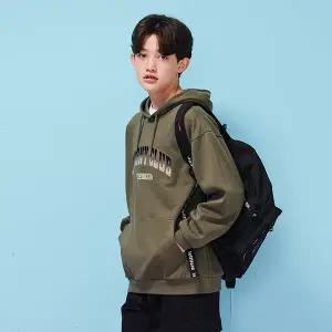 [에꼴리에] 남자 가을신상 그라레터링 더블직 후드티(25C1403)