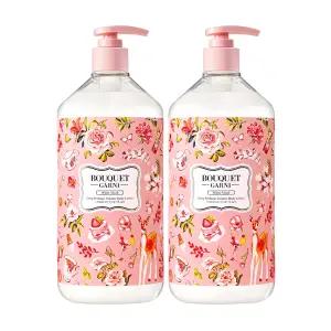 부케가르니 딥퍼퓸 볼륨 바디로션 1,000ml 화이트머스크 향 2개 영양공급