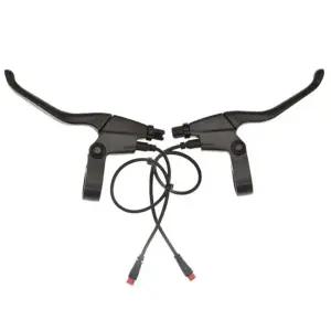 2핀 브레이크 레버 라인 길이 30CM 전기 자전거 브레이크 레버 버블 백 낮은 고장률 알루미늄 합금 소재