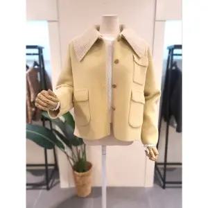 [대구백화점] [미스칸트]와이드카라니트자켓 옐로우(KEJPPB03YE)