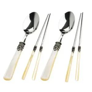 이엠이 나폴레옹 수저 + 젓가락 2인 세트