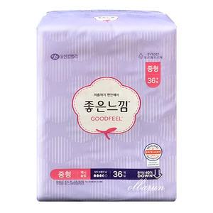 좋은느낌 오리지널 맥시슬림 날개 중형 36매x1개