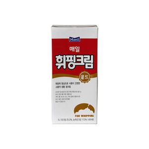 매일 휘핑크림 골드 1000ml 동물성