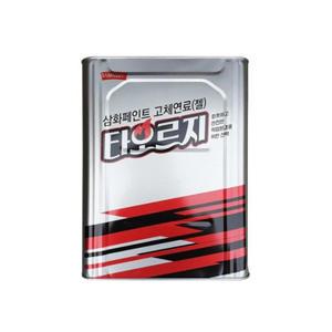 삼화페인트 제습/난방용 젤타입 고체연료 더 타오르지 에탄올 9kg