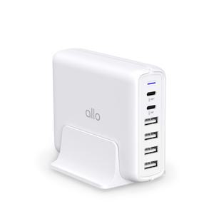 알로코리아 90W C타입 PD PPS 접지 6포트 초고속 접지 멀티 충전기 UC690PD 아이폰 아이패드 갤럭시 갤럭시탭 태블릿
