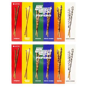 롯데 빼빼로 모음 644g (15팩) x 2박스