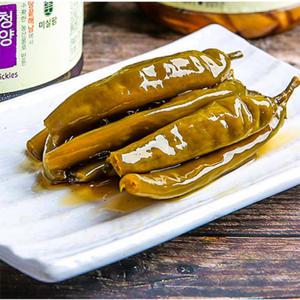 [해남미소] (주)미실팜 수제 청양고추 장아찌 800g