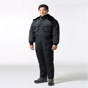 KSK-174 검정 블랙 일체형 생활방수 작업복 방한복 우주복 스즈끼