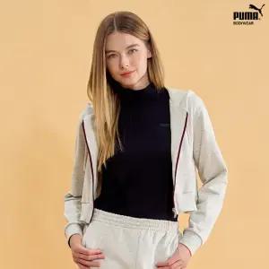 [푸마]여성 웜셀 양면기모 긴팔 모크넥4컬러 택1
