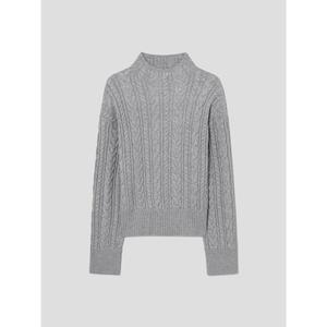 [에잇세컨즈] 케이블 풀오버  그레이 (125251MQ33)