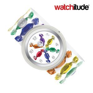 [와치아이튜드]와치튜드 키즈워치 SLAP 요술팔찌 어린이 유아 손목 시계 캔디스플래시 605